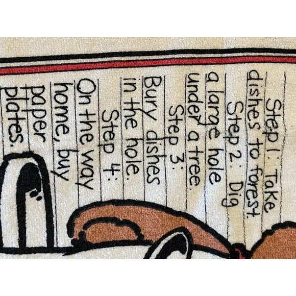 VTG 1983 Bialosky Bear Kitchen ~ 1 Mitt, 1 Potholder, 1 Towel ~ 3 Pc. Set NWT - Picture 7 of 11